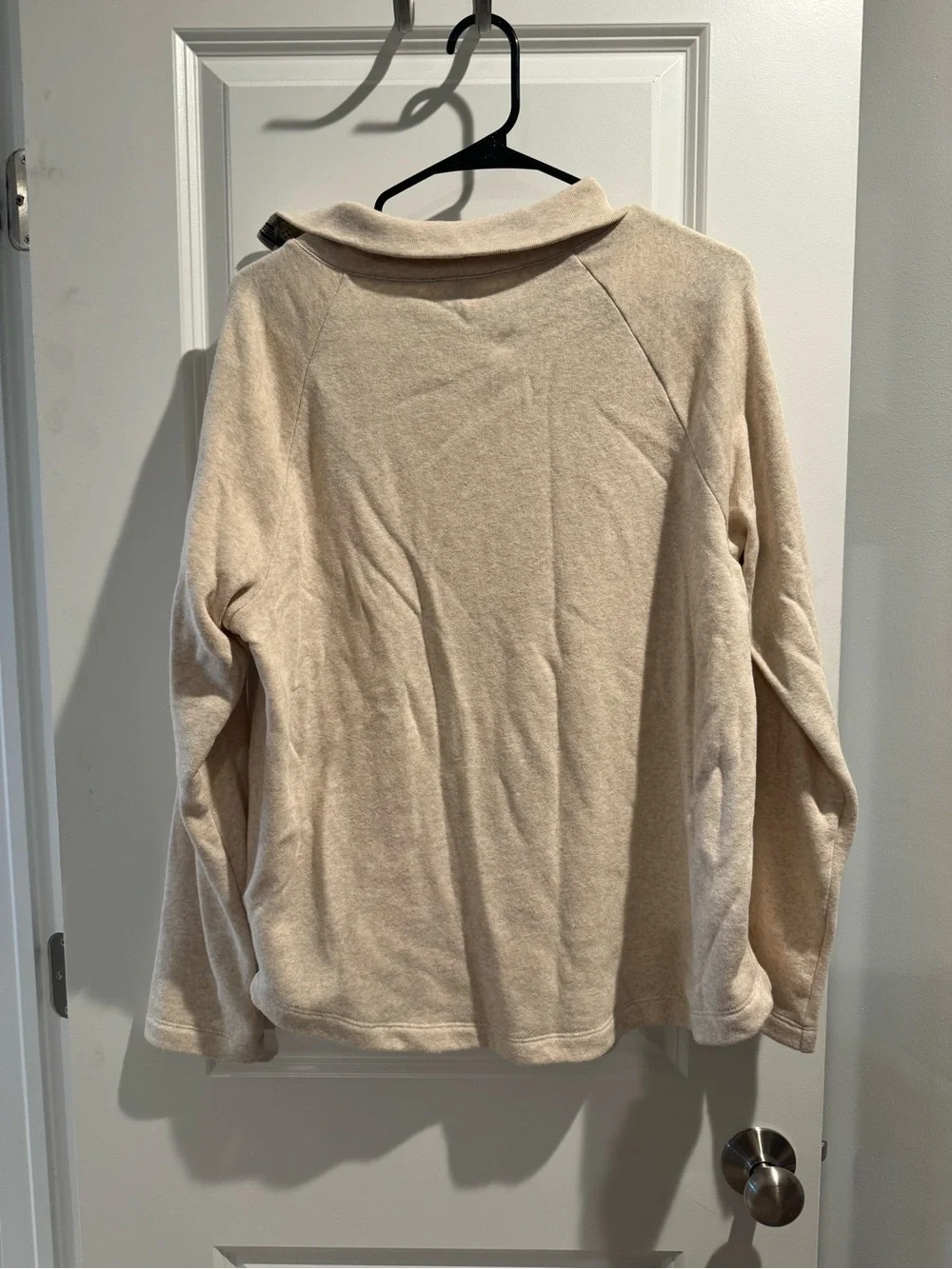 J. Crew Light Beige Cozy Pullover